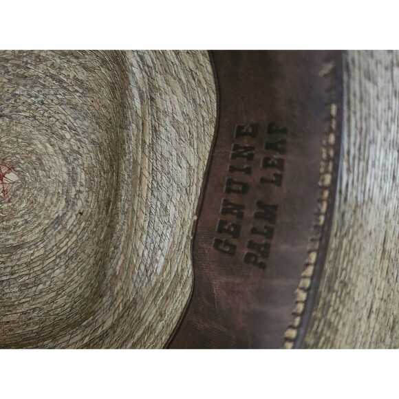 Cody James Palm Leaf Hat 7.5 - Picture 4 of 6